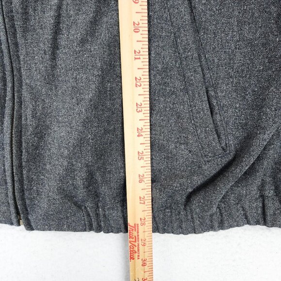 Pendleton Jacket Mens 2XL Gray Wool Thinsulate Vintage USA Bomber Harrington - Picture 11 of 16